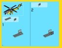 Notice / Instructions de Montage - LEGO - Creator - 31023 - Les bolides jaunes: Page 4