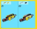 Notice / Instructions de Montage - LEGO - Creator - 31023 - Les bolides jaunes: Page 14