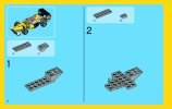 Notice / Instructions de Montage - LEGO - Creator - 31023 - Les bolides jaunes: Page 2