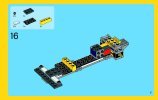 Notice / Instructions de Montage - LEGO - Creator - 31023 - Les bolides jaunes: Page 17