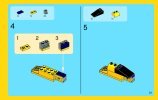 Notice / Instructions de Montage - LEGO - Creator - 31023 - Les bolides jaunes: Page 33