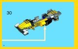 Notice / Instructions de Montage - LEGO - Creator - 31023 - Les bolides jaunes: Page 34