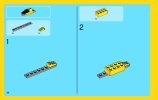 Notice / Instructions de Montage - LEGO - Creator - 31023 - Les bolides jaunes: Page 38