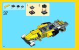 Notice / Instructions de Montage - LEGO - Creator - 31023 - Les bolides jaunes: Page 44