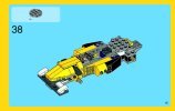 Notice / Instructions de Montage - LEGO - Creator - 31023 - Les bolides jaunes: Page 45