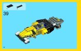 Notice / Instructions de Montage - LEGO - Creator - 31023 - Les bolides jaunes: Page 46