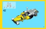 Notice / Instructions de Montage - LEGO - Creator - 31023 - Les bolides jaunes: Page 49