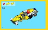 Notice / Instructions de Montage - LEGO - Creator - 31023 - Les bolides jaunes: Page 52