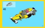 Notice / Instructions de Montage - LEGO - Creator - 31023 - Les bolides jaunes: Page 53