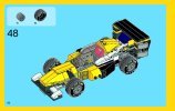 Notice / Instructions de Montage - LEGO - Creator - 31023 - Les bolides jaunes: Page 62