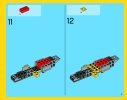 Notice / Instructions de Montage - LEGO - Creator - 31023 - Les bolides jaunes: Page 9