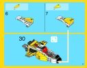 Notice / Instructions de Montage - LEGO - Creator - 31023 - Les bolides jaunes: Page 27