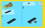 Notice / Instructions de Montage - LEGO - Creator - 31023 - Les bolides jaunes: Page 2