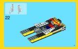 Notice / Instructions de Montage - LEGO - Creator - 31023 - Les bolides jaunes: Page 21