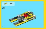 Notice / Instructions de Montage - LEGO - Creator - 31023 - Les bolides jaunes: Page 24