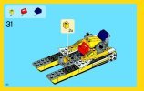 Notice / Instructions de Montage - LEGO - Creator - 31023 - Les bolides jaunes: Page 30