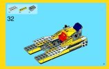 Notice / Instructions de Montage - LEGO - Creator - 31023 - Les bolides jaunes: Page 31