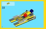 Notice / Instructions de Montage - LEGO - Creator - 31023 - Les bolides jaunes: Page 32