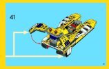 Notice / Instructions de Montage - LEGO - Creator - 31023 - Les bolides jaunes: Page 45