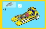 Notice / Instructions de Montage - LEGO - Creator - 31023 - Les bolides jaunes: Page 47