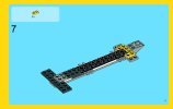 Notice / Instructions de Montage - LEGO - Creator - 31023 - Les bolides jaunes: Page 7