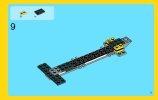 Notice / Instructions de Montage - LEGO - Creator - 31023 - Les bolides jaunes: Page 9