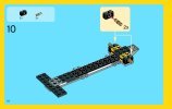 Notice / Instructions de Montage - LEGO - Creator - 31023 - Les bolides jaunes: Page 10