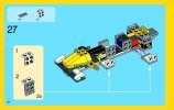 Notice / Instructions de Montage - LEGO - Creator - 31023 - Les bolides jaunes: Page 28