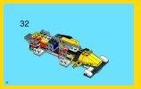 Notice / Instructions de Montage - LEGO - Creator - 31023 - Les bolides jaunes: Page 36