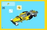 Notice / Instructions de Montage - LEGO - Creator - 31023 - Les bolides jaunes: Page 42