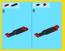 Notice / Instructions de Montage - LEGO - Creator - 31024 - Le bolide rouge: Page 4