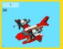 Notice / Instructions de Montage - LEGO - Creator - 31024 - Le bolide rouge: Page 48