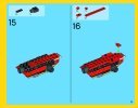 Notice / Instructions de Montage - LEGO - Creator - 31024 - Le bolide rouge: Page 25