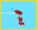 Notice / Instructions de Montage - LEGO - Creator - 31024 - Le bolide rouge: Page 54