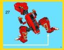 Notice / Instructions de Montage - LEGO - Creator - 31024 - Le bolide rouge: Page 55