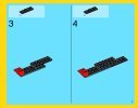 Notice / Instructions de Montage - LEGO - Creator - 31024 - Le bolide rouge: Page 3