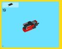 Notice / Instructions de Montage - LEGO - Creator - 31024 - Le bolide rouge: Page 12