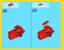 Notice / Instructions de Montage - LEGO - Creator - 31024 - Le bolide rouge: Page 18