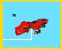 Notice / Instructions de Montage - LEGO - Creator - 31024 - Le bolide rouge: Page 33