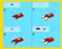 Notice / Instructions de Montage - LEGO - Creator - 31024 - Le bolide rouge: Page 35