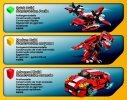 Notice / Instructions de Montage - LEGO - Creator - 31024 - Le bolide rouge: Page 2