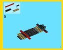 Notice / Instructions de Montage - LEGO - Creator - 31024 - Le bolide rouge: Page 7