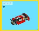 Notice / Instructions de Montage - LEGO - Creator - 31024 - Le bolide rouge: Page 29