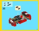 Notice / Instructions de Montage - LEGO - Creator - 31024 - Le bolide rouge: Page 49