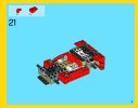 Notice / Instructions de Montage - LEGO - Creator - 31024 - Le bolide rouge: Page 31