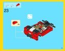 Notice / Instructions de Montage - LEGO - Creator - 31024 - Le bolide rouge: Page 33