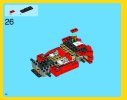 Notice / Instructions de Montage - LEGO - Creator - 31024 - Le bolide rouge: Page 36