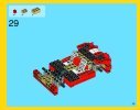 Notice / Instructions de Montage - LEGO - Creator - 31024 - Le bolide rouge: Page 39