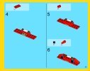 Notice / Instructions de Montage - LEGO - Creator - 31024 - Le bolide rouge: Page 45