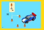 Notice / Instructions de Montage - LEGO - Creator - 31027 - Le Bolide Bleu: Page 14